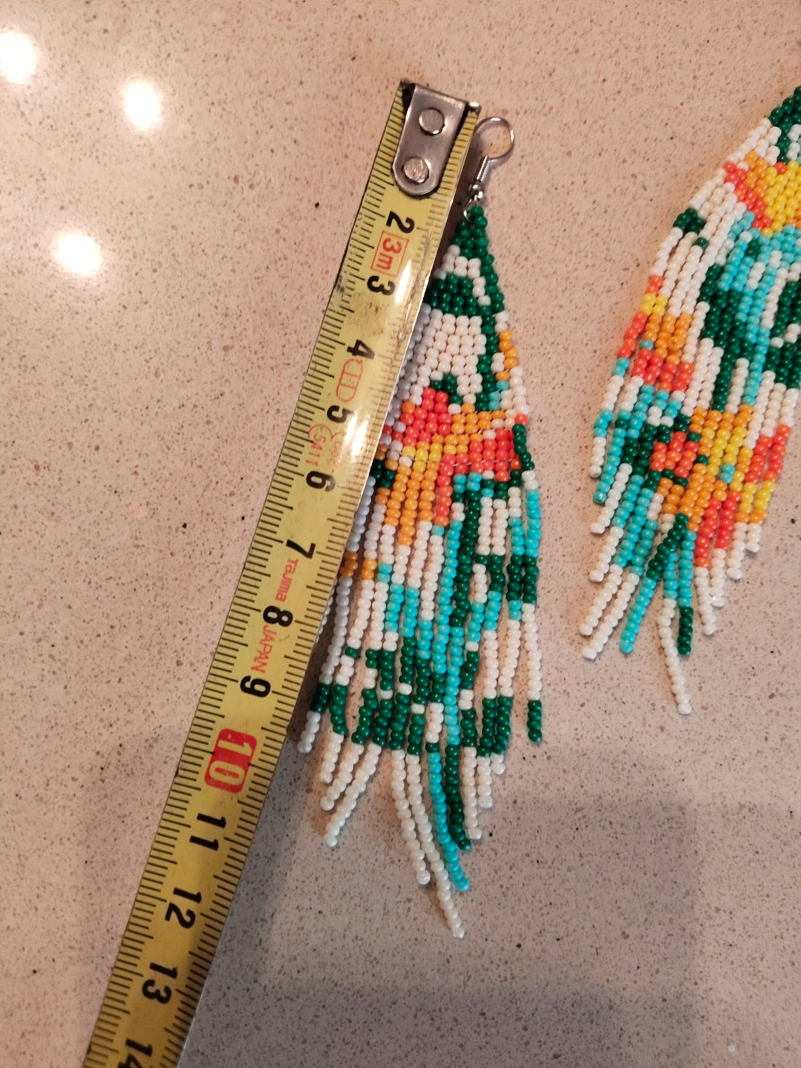 Pendientes de cuentas multicolor 🌈 – photo 6